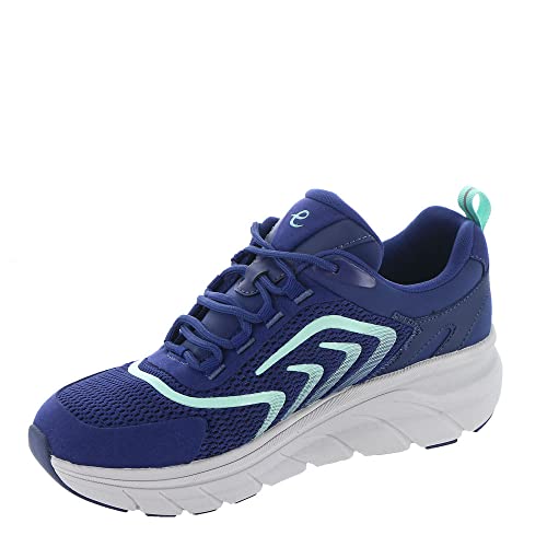 Easy Spirit Women's MARLISS2 Sneaker, Blue 400, 8.5 Wide