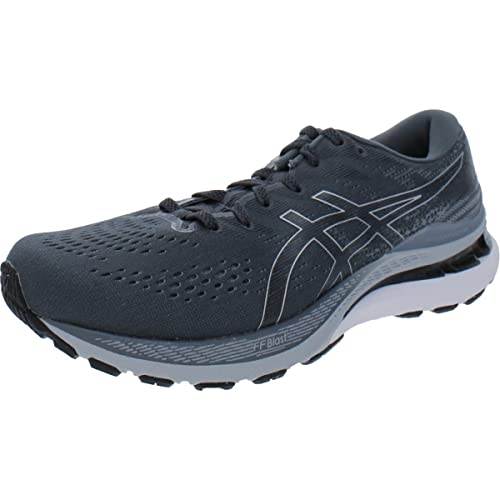 ASICS Men's Gel-Kayano 28 Running Shoes, 8.5, Carrier Grey/Black
