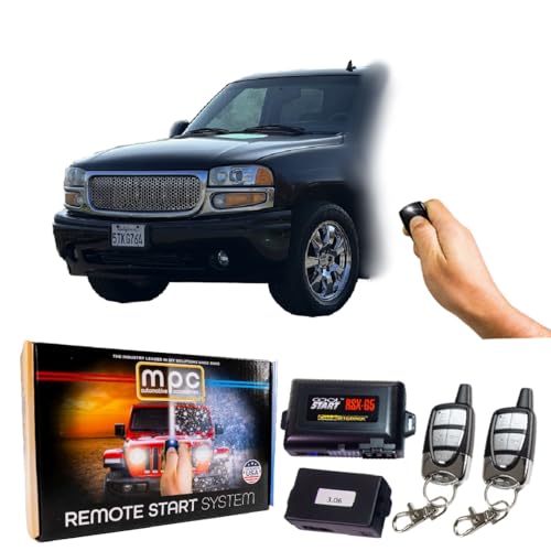 MPC 4-Button Remote Start and Keyless Entry for 2003-2006 GMC Yukon - Prewired to Simplify Installation