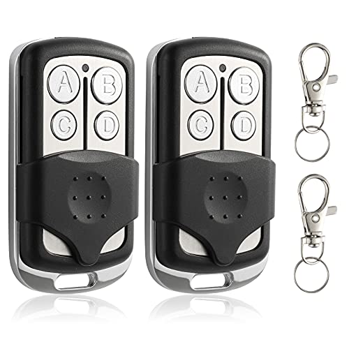 Keychain Garage Door Opener Remote,for LiftMaster Chamberlain Door Opener,373LM 973LM 81LM 893LM 893MAX 890MAX 953EV/EVC,2 Pack