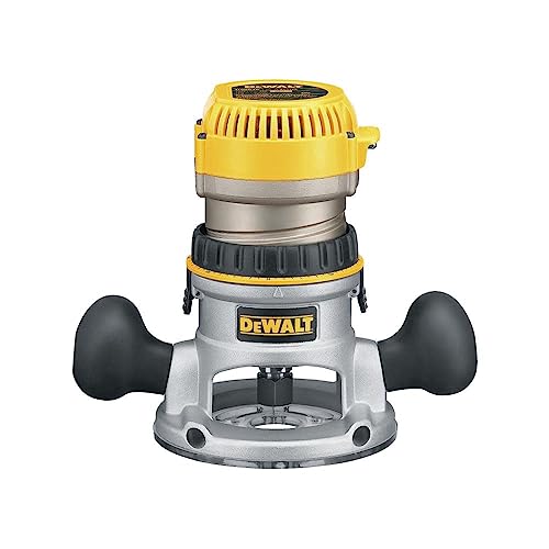 DEWALT Router, Fixed Base, 1-3/4-HP (DW616), Yellow