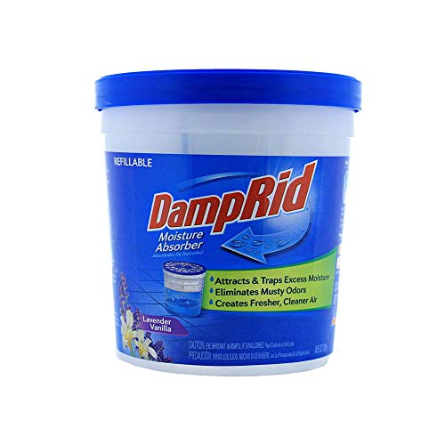 DampRid FG01LV Moisture Absorber, Lavender Vanilla, 10.5-Ounce