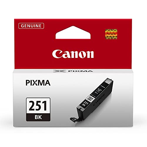 Canon CLI-251 Black Compatible to iP7220,iP8720,iX6820,MG5420,MG5520/MG6420,MG5620/MG6620,MG6320,MG7120,MG7520,MX922/MX722 Printers