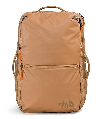 THE NORTH FACE Base Camp Voyager Travel Pack,Almond Butter/Utility Brown/Mandarin,One Size