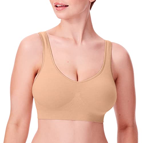 Bali womens Comfort Revolution Shaping Wirefree Df3488 bras, Nude, Small US