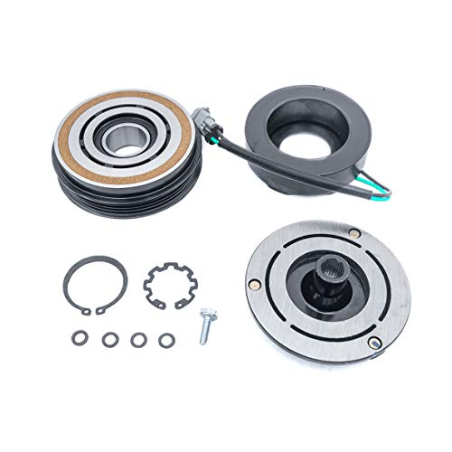 FKG AC Compressor Clutch Assembly Repair Kit CO 29002C 19130450 Fit for Cadillac Escalade, Chevy Express Silverado 1500 2500 3500 Tahoe, GMC Savana Sierra 1500 2500 3500 Yukon