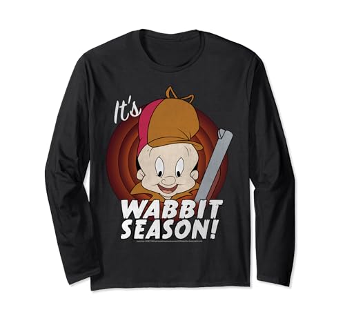 Looney Tunes Elmer Fudd It's Wabbit Season Long Sleeve T-Shirt