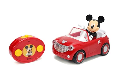 Jada Toys Disney Junior Mickey Mouse Clubhouse Roadster RC Car Red, 7'