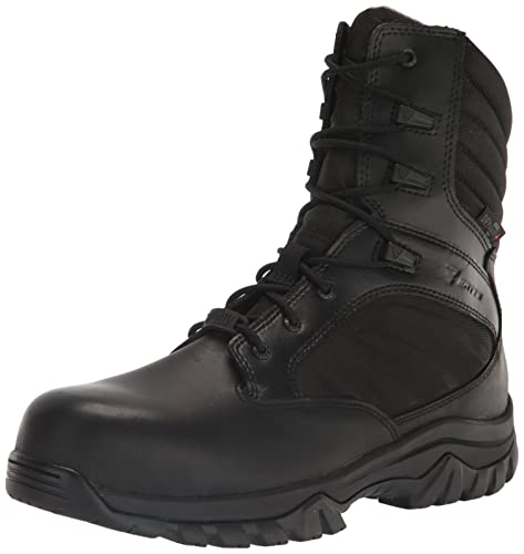Bates Men's GX X2 Tall Side Zip Dryguard+ Insulated Military and Tactical Boot, Black, 7
