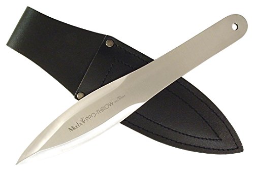 MUELA PRO 80L-14 10' Professional Throwing Knife with A Leather Sheath