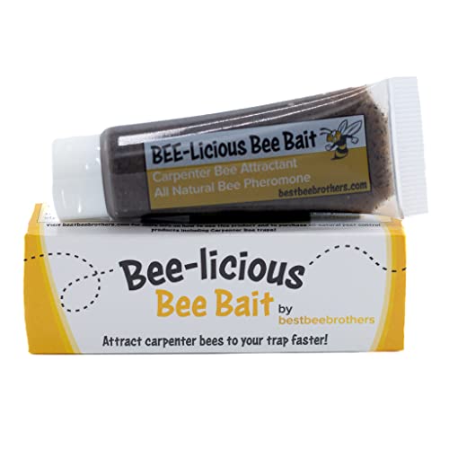 Bee-Licious Bee Bait All Natural Carpenter Bee Lure Attracts More Carpenter Bees to Your Carpenter Bee Traps