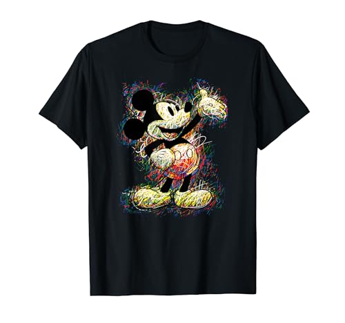 Disney Mickey Mouse Scribble T-Shirt