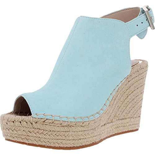 Kenneth Cole Women's Olivia Wedge Sandal, Aqua Fresh, 6 M US