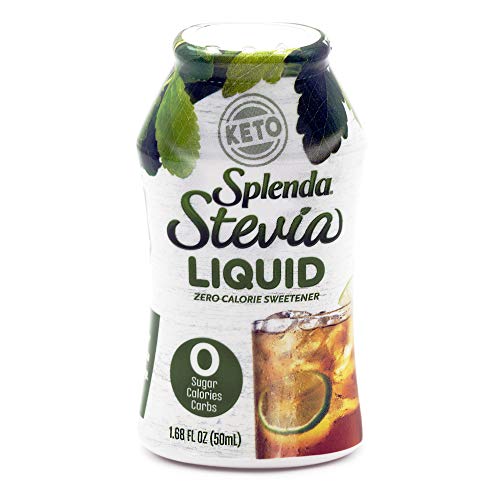 SPLENDA Stevia Liquid Zero Calorie Sweetener Drops, 1.68 Ounce Bottle (Pack of 1)