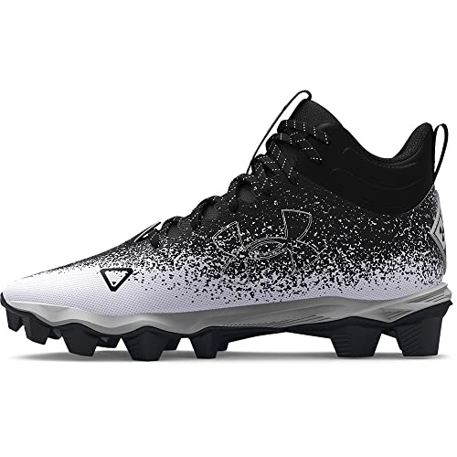 Under Armour Boys' Spotlight Fran 2.0 Jr., Black (001)/Black, 1.5 Medium US