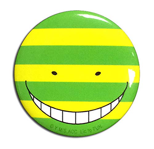 Great Eastern Entertainment Assassination Classroom Koro Sensei Mock Button, 1.25'