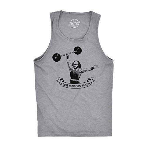 Mens Fitness Taco in My Mouth Tanktop Funny Shirt Funny Workout Shirt for Men Cinco De Mayo Tank Top for Men Funny Fitness Tank Top Novelty Tank Tops for Light Grey M