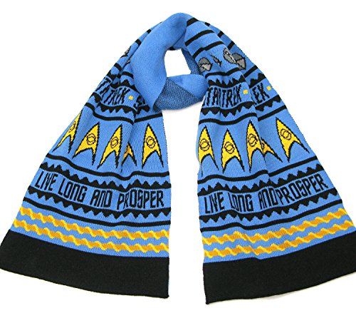 Star Trek Live Long and Prosper Scarf Gifts for Men and Women - Spock Scarf Merchandise