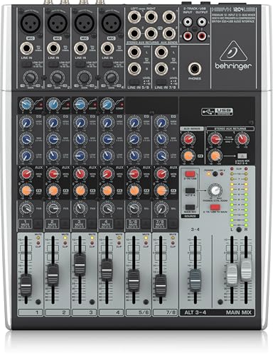 Behringer Xenyx 1204USB Mixer with USB