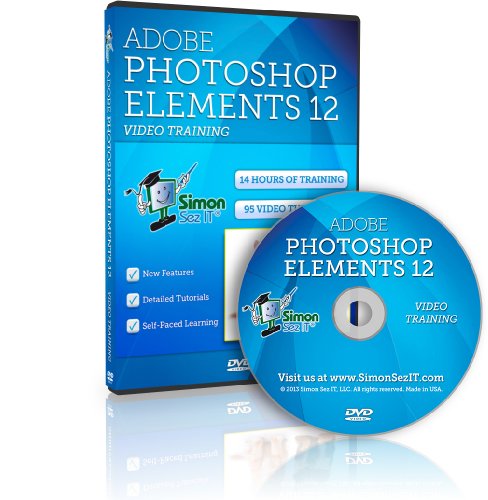 Learn Adobe Photoshop Elements 12 Video Training Tutorials - 14 Hours