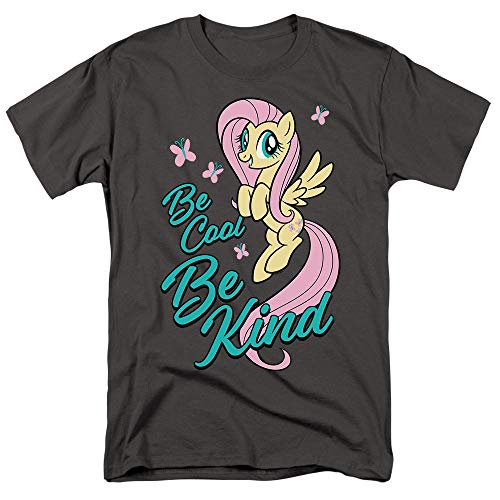 My Little Pony: Friendship is Magic Fluttershy Be Kind T Shirt & Stickers (X-Large)