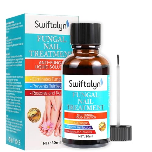 Toenail Fungus Treatment Extra Strength: Nail Repair Solution for Toenail or Fingernail - Strong Renewal Liquid for Discolored or Damaged Nail - 30 ML (1 FL OZ)