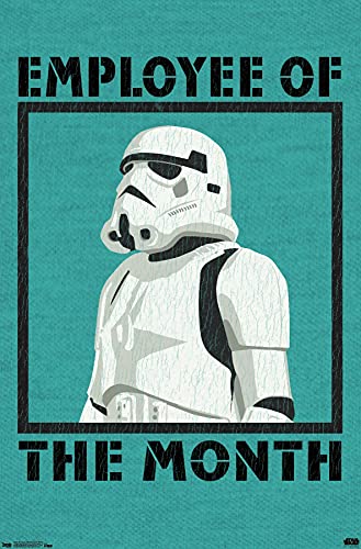 Trends International Star Wars: Saga - Employee Of The Month Wall Poster, 22.375' x 34', Unframed Version