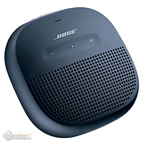 Bose SoundLink Micro: Small Portable Bluetooth Speaker (Waterproof), Midnight Blue