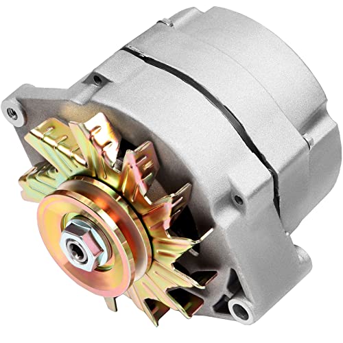 New Alternator Fit for High Output 105Amp 1-Wire 10SI Self-exciting SBC BBC GM ADR0151 7127-SE105 ADR0335 Self-exciting Alternator
