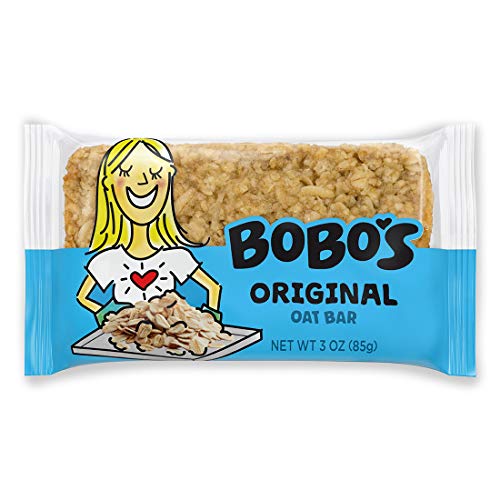 Bobo's Oat Bars, Gluten Free, Pack of 12, Gluten Free Whole Grain Snack and Breakfast Bar (Original)