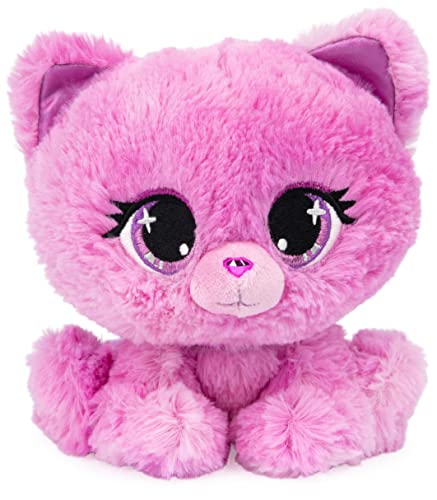 GUND P.Lushes Pets Gem Stars Collection, Duchess Purrnel Cat Stuffed Animal, Pink/Purple, 6”