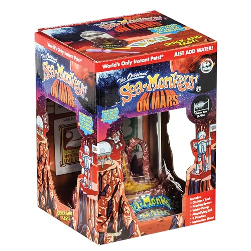 Sea-Monkeys On Mars - World's Only Instant Pets - Ages 6+ (Pack of 1)