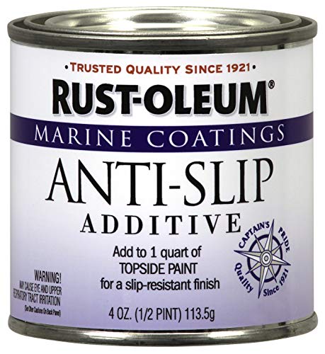 Rust-Oleum 207009 Marine Anti-Slip Additive 1/2-Pint, 4 Ounce (Pack of 1), Clear, 11 Fl Oz