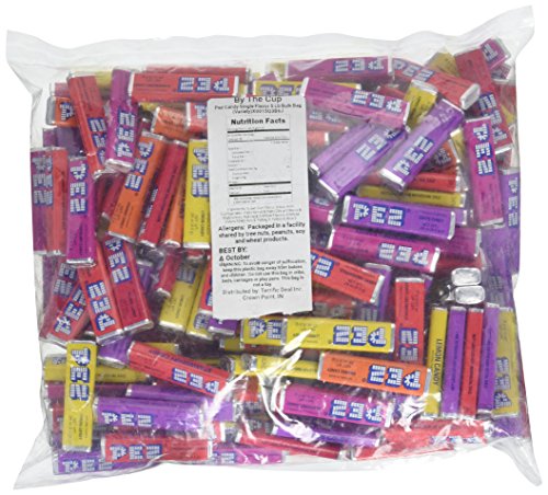 Pez Candy Single Flavor 5 Lb Bulk Bag (Variety)