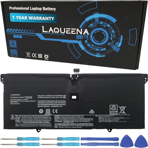 LAQUEENA L16M4P60 Laptop Battery Compatible with Lenovo Yoga 920 920-13IKB 920-131KB 920-13IKB-80Y7 80Y8 81TF Ideapad Flex Pro-13IKB Yoga 6 Pro-13IKB L16C4P61 5B10N01565 5B10N17665 5B10W67249