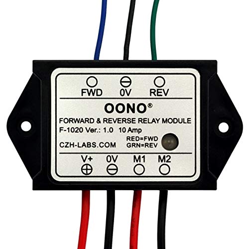 OONO Forward and Reverse Relay Module for Motor/Linear Actuator, Reversing Relay Module (DC 12V)