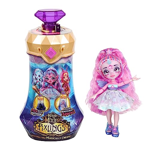 Magic Mixies Unia The Unicorn Pixling - Reveal 6.5' Doll from Potion Bottle