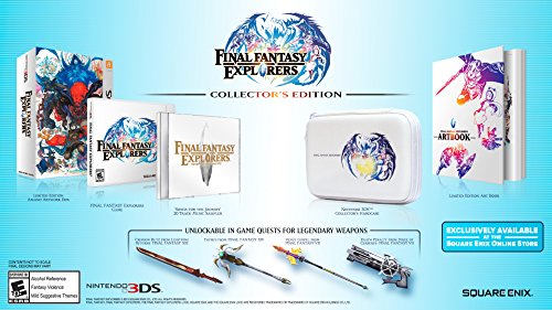 Final Fantasy Explorers Collectors Edition - Nintendo 3DS by Square Enix