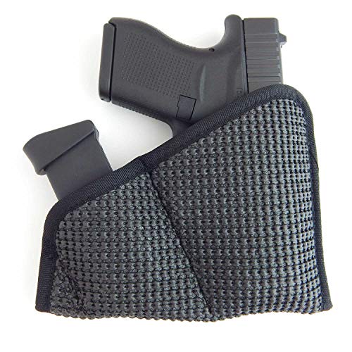 Cargo Pocket Holster for Concealed Carry | Non-Slip | Inside Pocket Gun Holster (Small (6¾” x 4¼”))