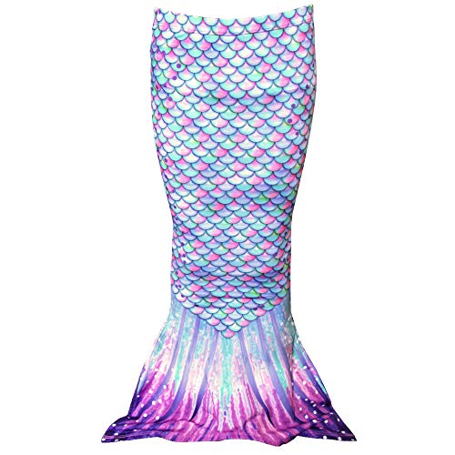 Sun Tails Toddler Mermaid Tail (Aurora Borealis, S - Child 4T/5T, not for use with Monofin)