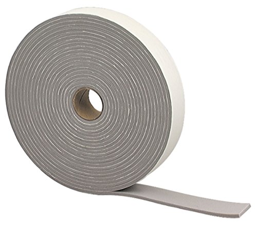 M-D Building Products 2352 M-D 0 Camper Seal Tape, 1-1/4 in W X 30 Ft Roll L X 3/16 in T, PVC, Gray