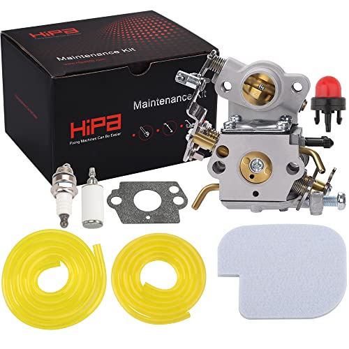 Hipa 545070601 PP4218A Carburetor for Poulan P3314 P3816 P4018 P3416 PP3416 PPB4218 PPB3416 PP4018 PP3516 PP3816 PPB4018 S1970 Power Gas Chainsaw C1M-W26 Carb with 530057925 Filter Tune-up Kit