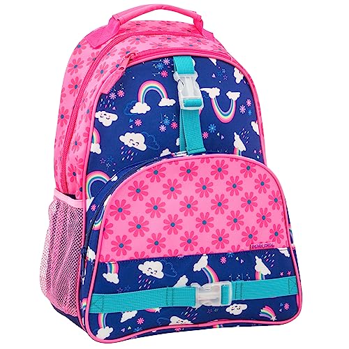 Stephen Joseph girls All Over Print Backpack, Rainbow Kid s Backpack, Rainbow, One Size US