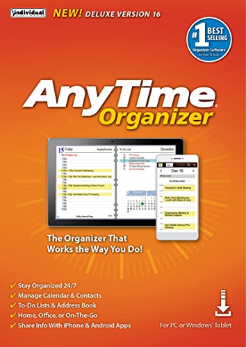 AnyTime Organizer Deluxe 16 - Free 30-Day Trial [PC Download]