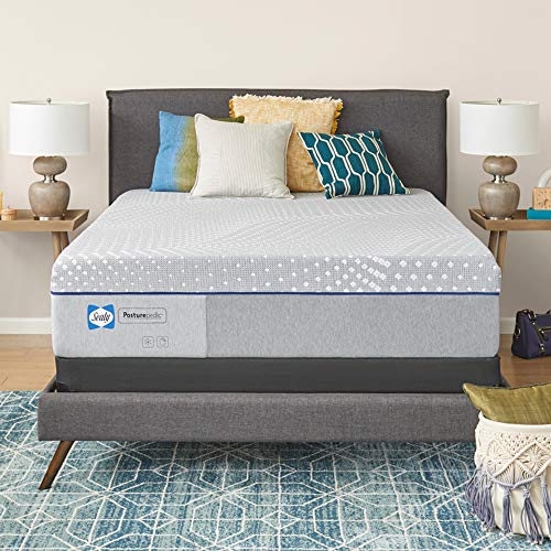 Sealy Posturepedic 13' Soft Memory Foam Mattress with Cooling Cover Technology, Adaptive Memory Foam Mattress for Pressure Relief, Queen