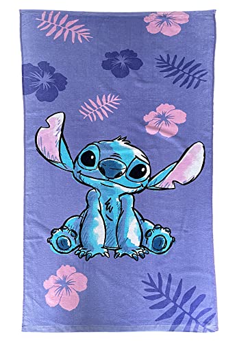 Disney Stitch Beach Towel Kids Swim Bath Towels for Children Tv Show Gift for Boys Girls 70 x 140 cm