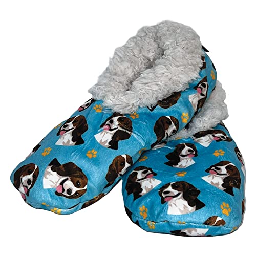 Beagle Super Soft Slippers - E&S Pets - Beagle Gifts - Cozy House Slippers - Non Skid Bottom - One Size Fits Most - Sherpa slipper - Pet Lover Gifts For Men And Women