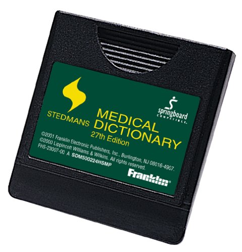 Franklin SDM-500224HSMP 2002 Stedman's Medical Dictionary Springboard Module