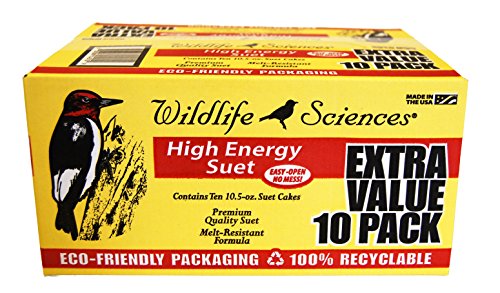 Wildlife Sciences High Energy Suet Cake 10 Pack