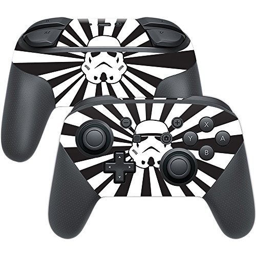 MightySkins Skin Compatible with Nintendo Switch Pro Controller - Star Rays | Protective, Durable, and Unique Vinyl Decal wrap Cover | Easy to Apply, Remove, and Change Styles | Made in The USA
